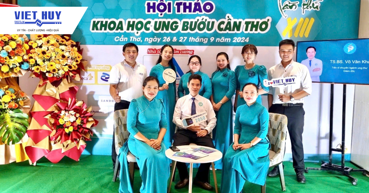 Việt Huy tự hào đồng hành cùng Hội thảo Khoa học Ung bướu Cần Thơ lần thứ XIII - Năm 2024
